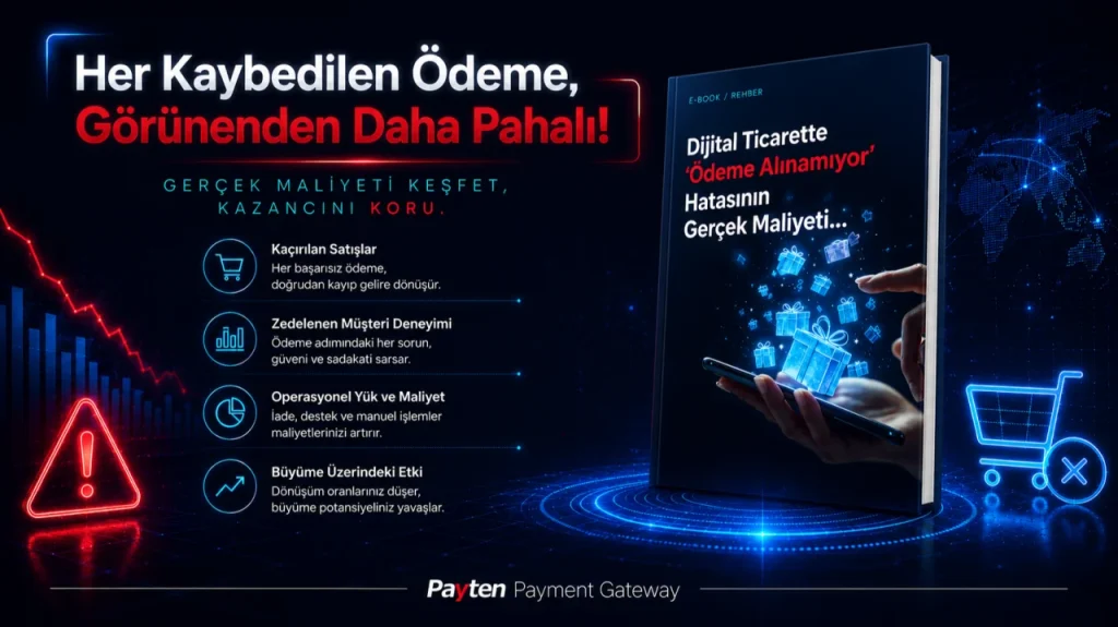 E-ticaretin Yeni Gerçekliği: “Ödeme Alınamıyor” Hatası Ciro Kaybettiriyor